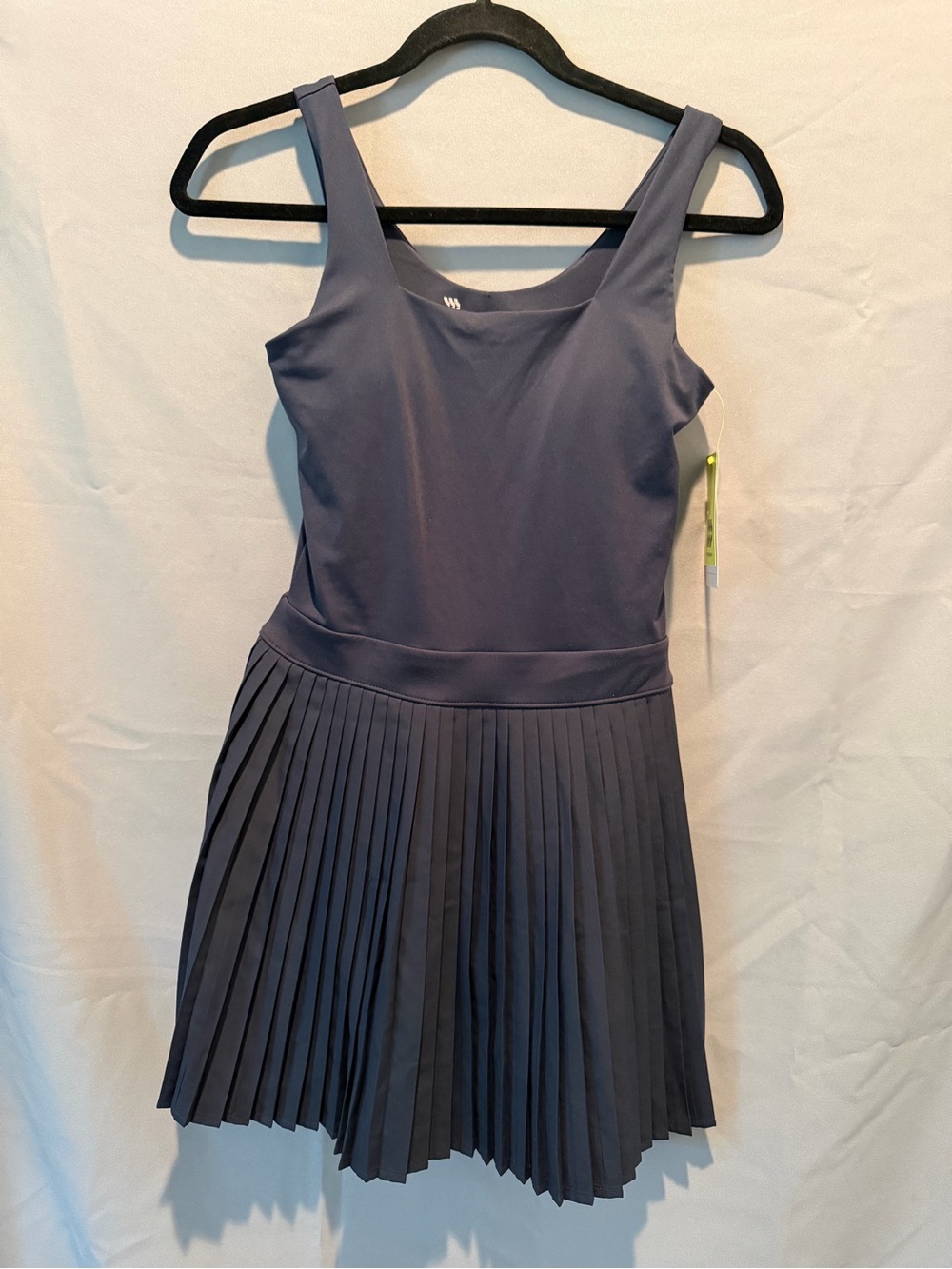 all in motion Navy Scoop Neck Active Skort Pleated Dress